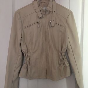 New York & Company faux leather jacket